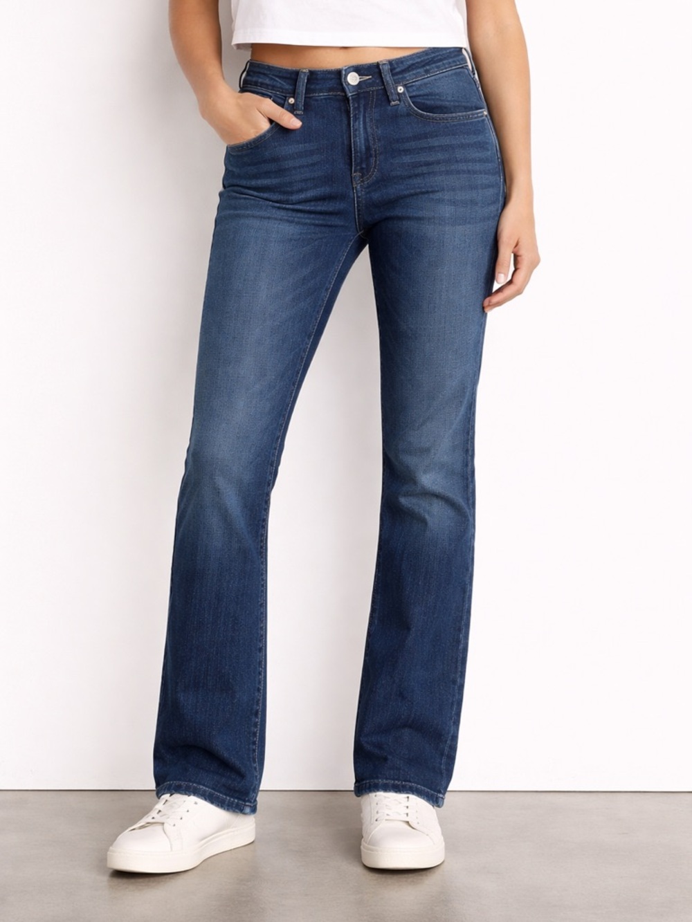 Hudson Women’s Bootcut Jeans Size 30 Medium Wash Stretch Denim